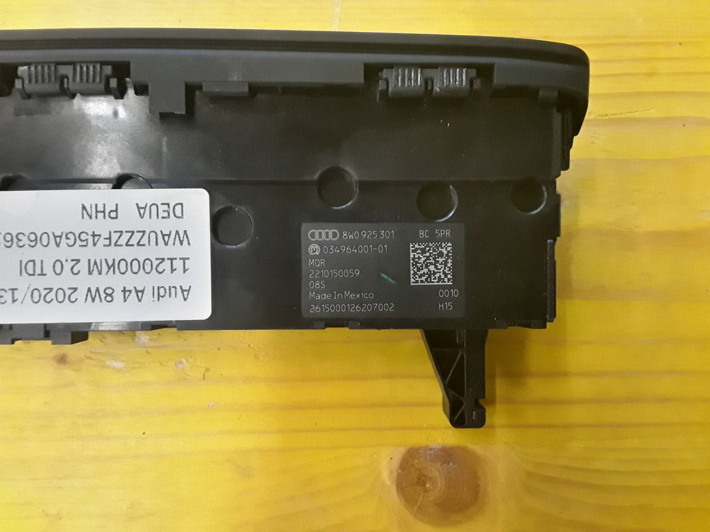 Audi A4 8W Mehrfachschalter soul (schwarz) 8W0 925 301
