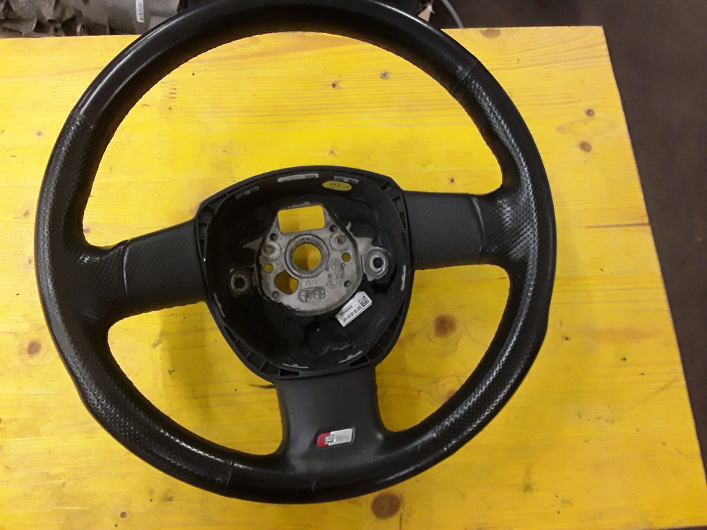 Audi A6 4F  Sportlenkrad (Leder-gelocht) soul (schwarz) 4F0 419 091 R