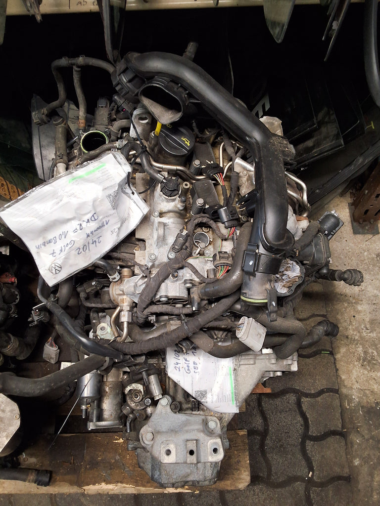 VW Golf 7 Motor mit 139.000 Kilometer