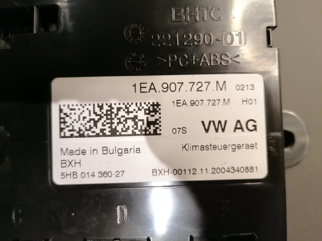 Skoda Enjaq Steuergerät für Klimaanlage 1EA907727M