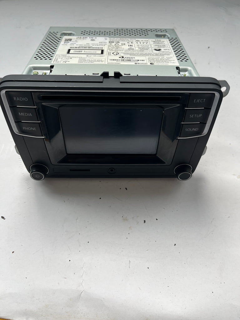 Seat Alhambra Anzeige mit Bedienungseinheit und Touchscreen